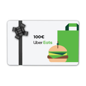 Uber Eat Carte Cadeau 100€